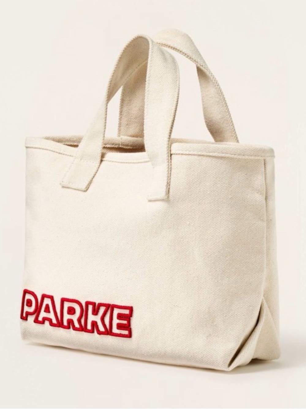 Mini Canvas Tote Bag - Parke x Target Natural